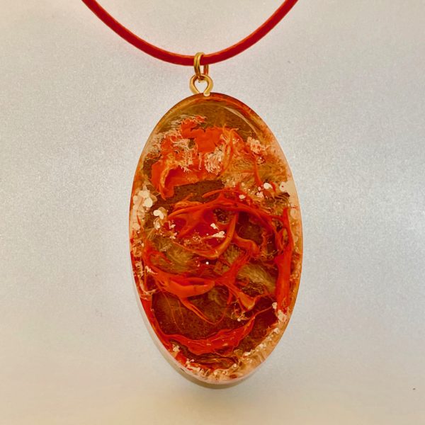 Pendentif orange