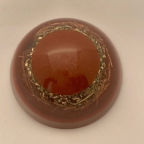 Demi-sphère ocre