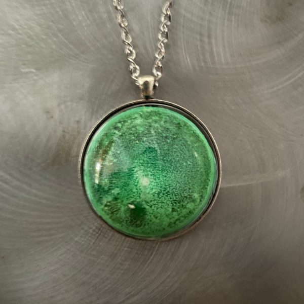 Pendentif vert