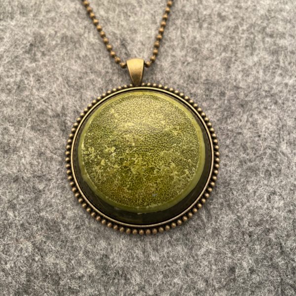 Pendentif vert