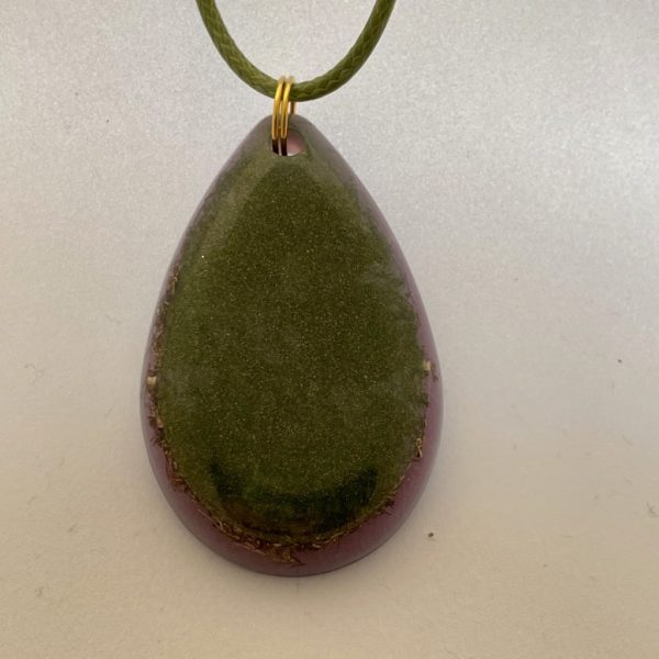 Pendentif vert