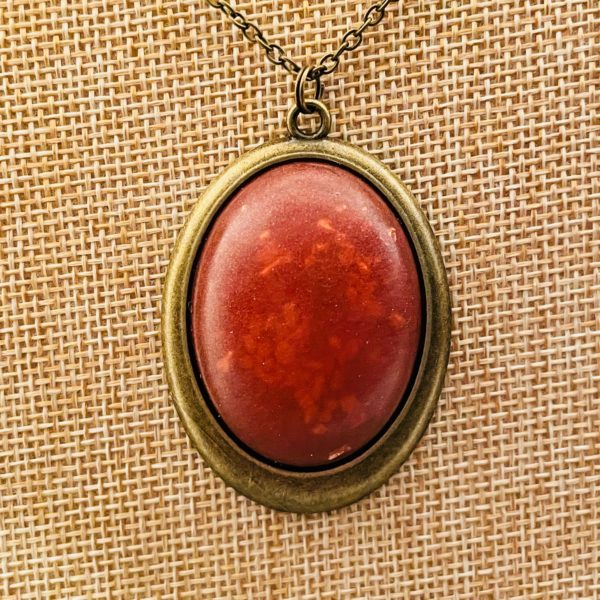 Pendentif ocre