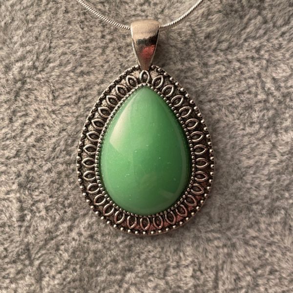 Pendentif vert