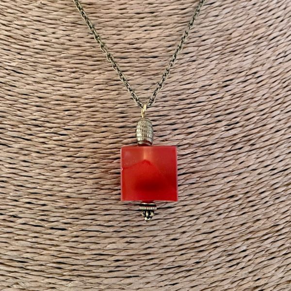 Pendentif orange