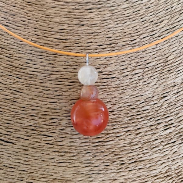 Pendentif orange